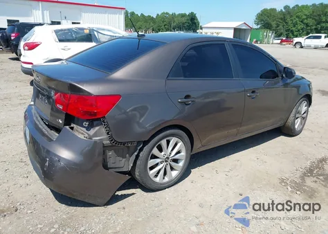 2013 Kia Forte Ex из США, поврежденный, VIN KNAFU4A23D5694078